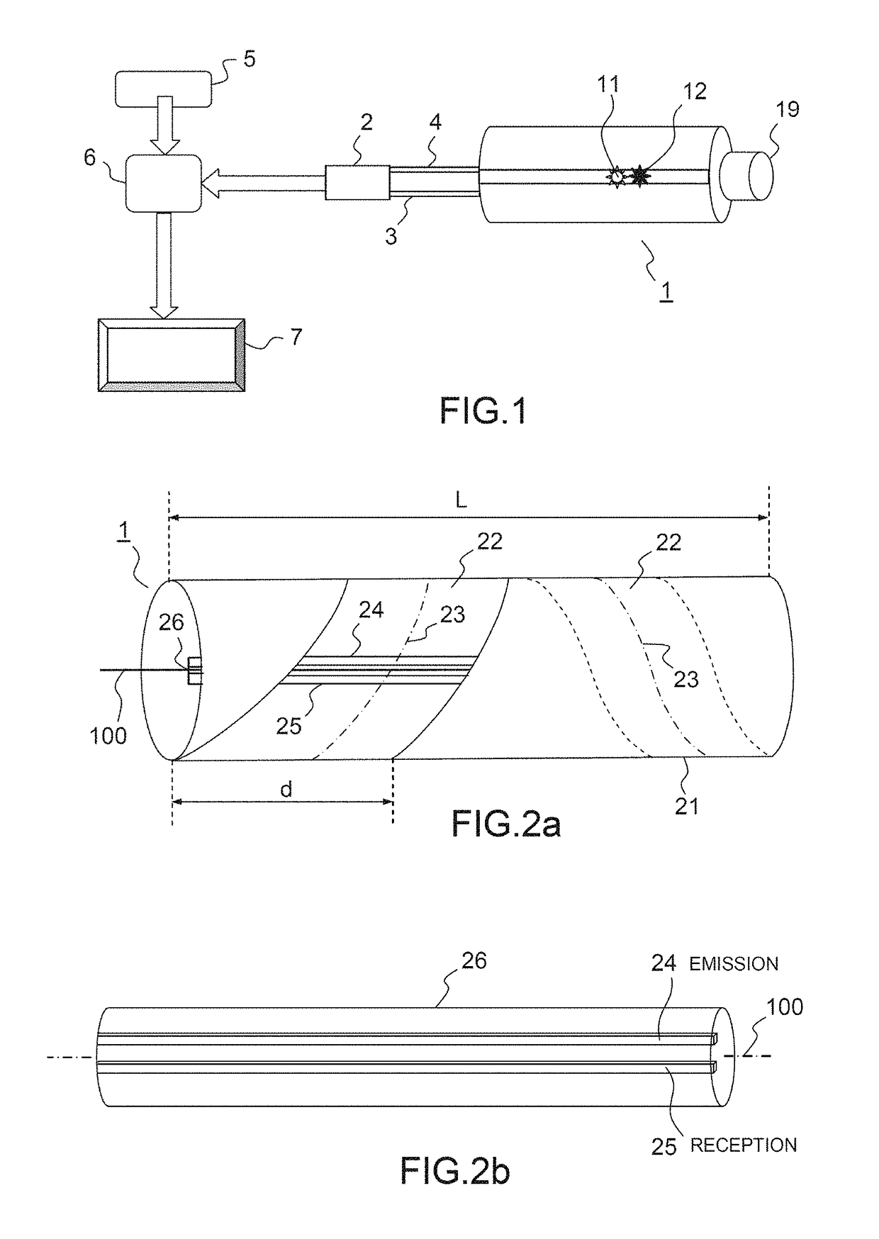 Device for detecting objects borne by an individual