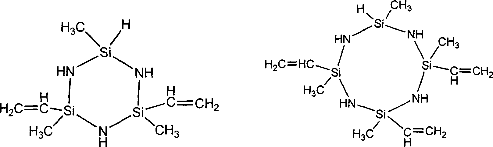 Method for preparing liquid ethylene based polysilazane resin by UV initiated vinyl silazane rapid polymerization