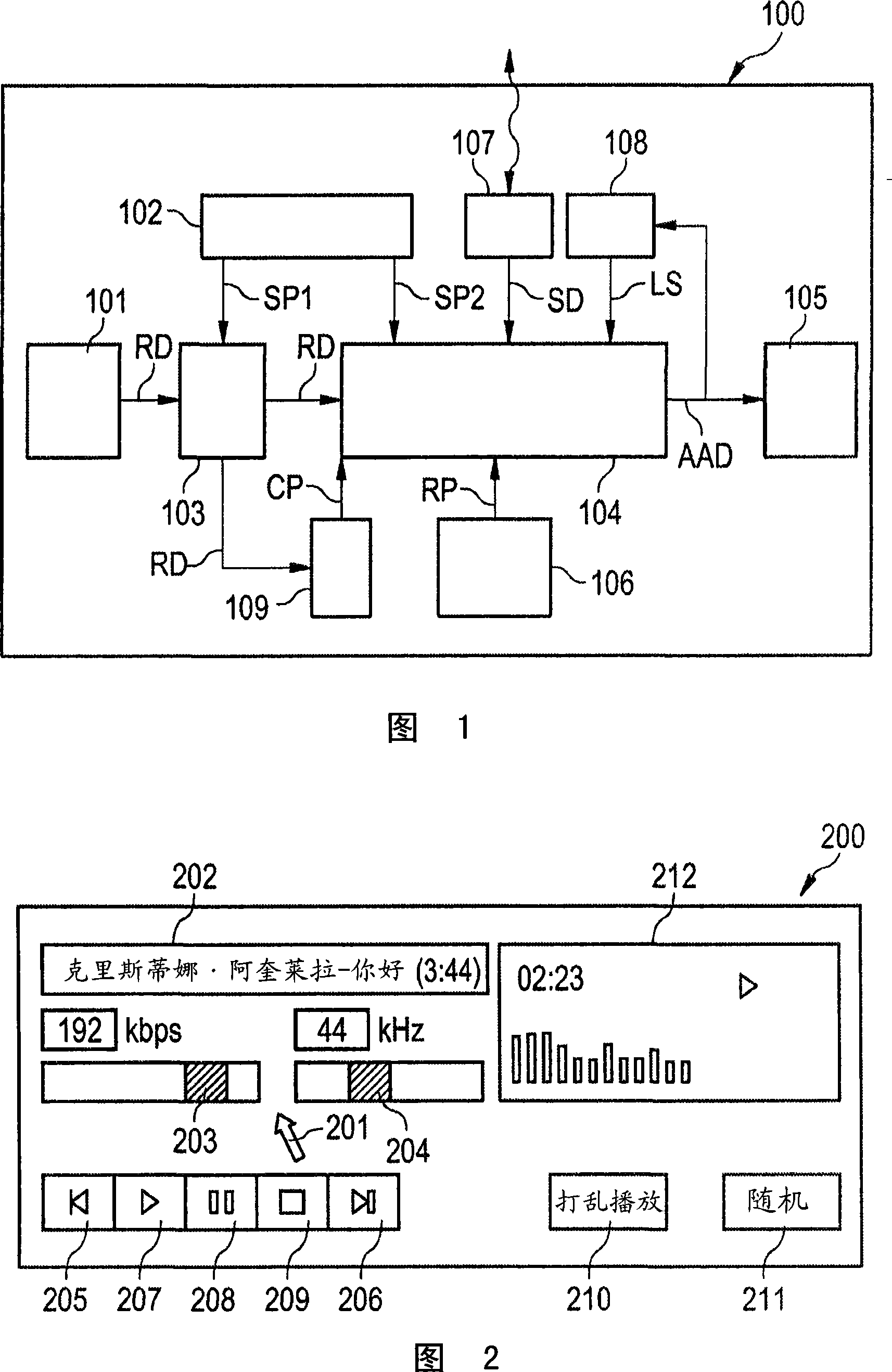 An apparatus for and a method of processing reproducible data