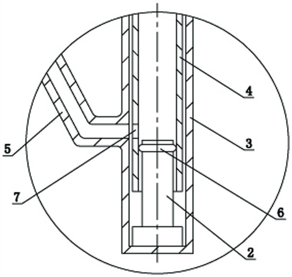 Volatile oil extraction separator with lining pipe