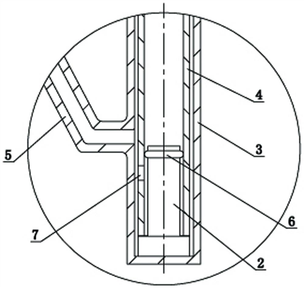 Volatile oil extraction separator with lining pipe