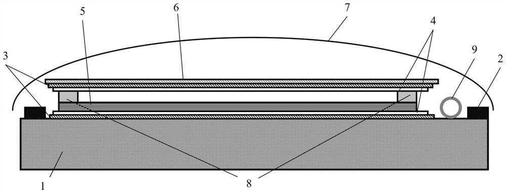 Molding method of pulse current curing carbon fiber composite material