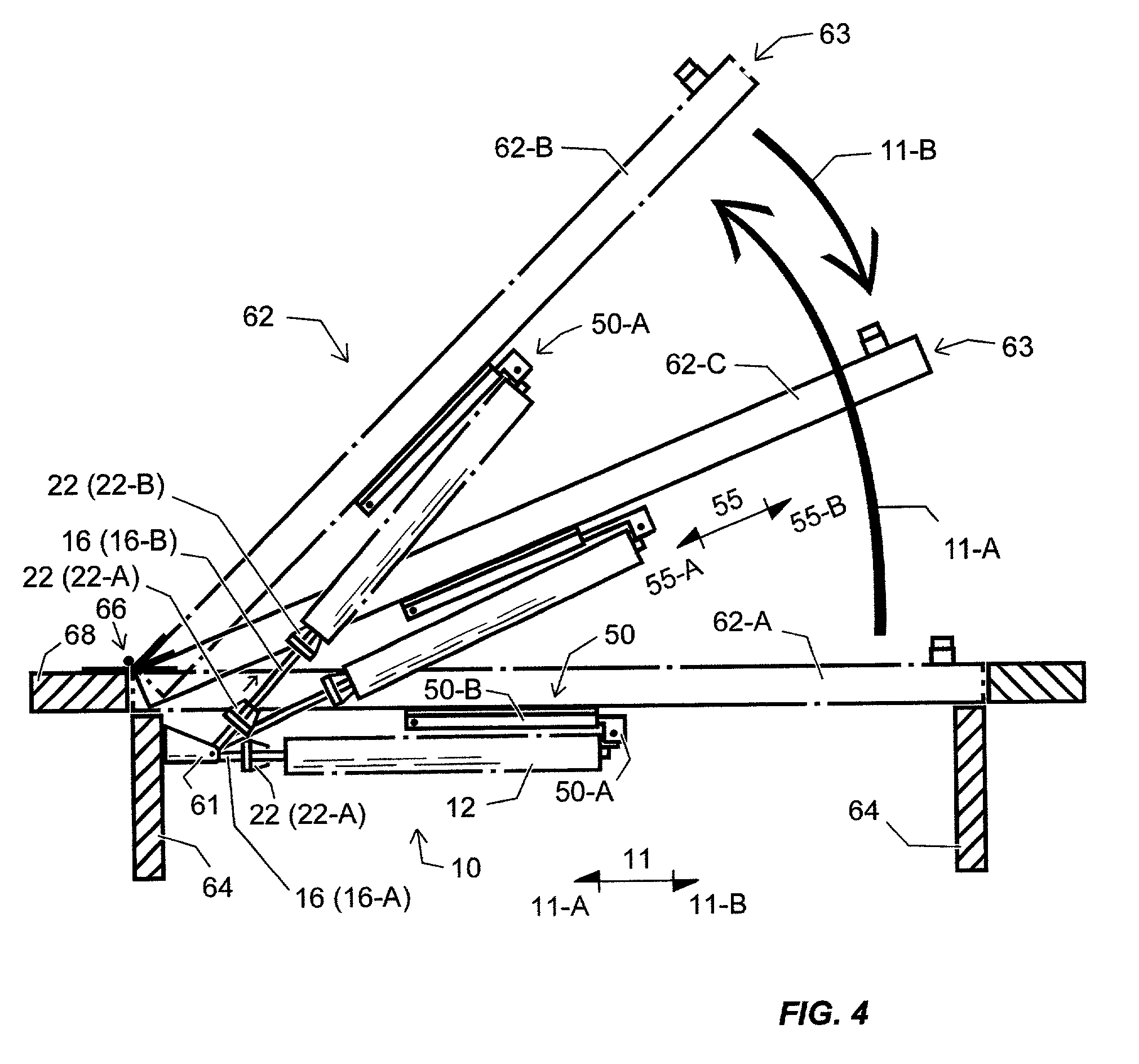 Damper assembly that opts to open doors for usage with reciprocating door closer devices
