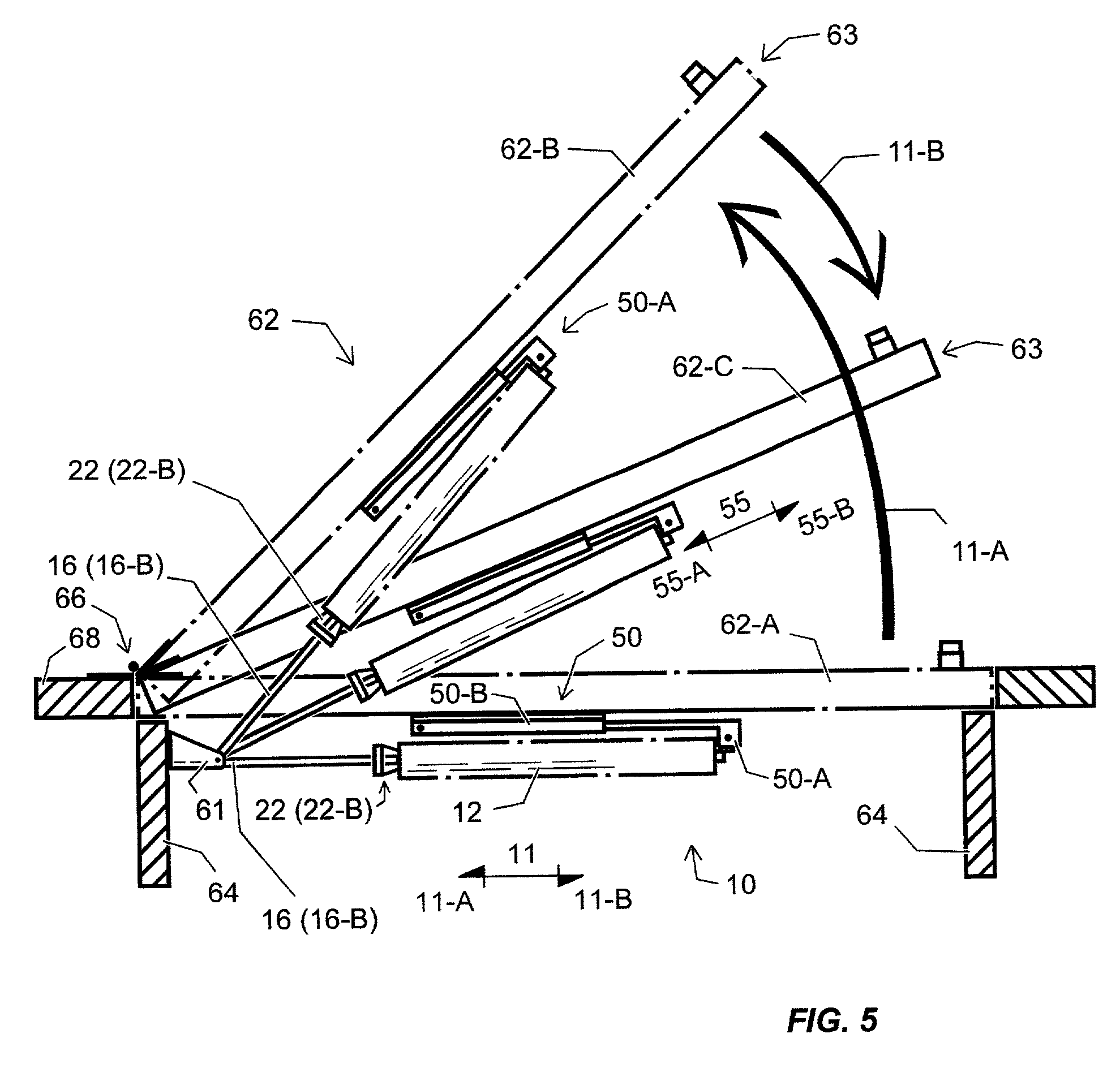 Damper assembly that opts to open doors for usage with reciprocating door closer devices
