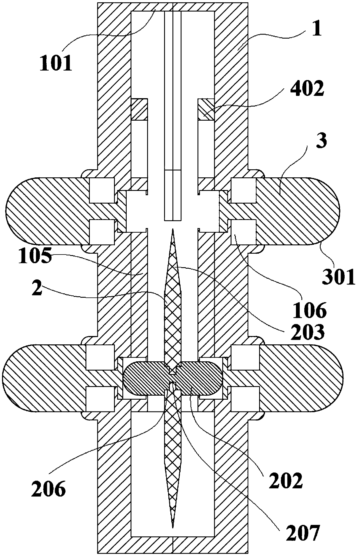 A retractable office knife