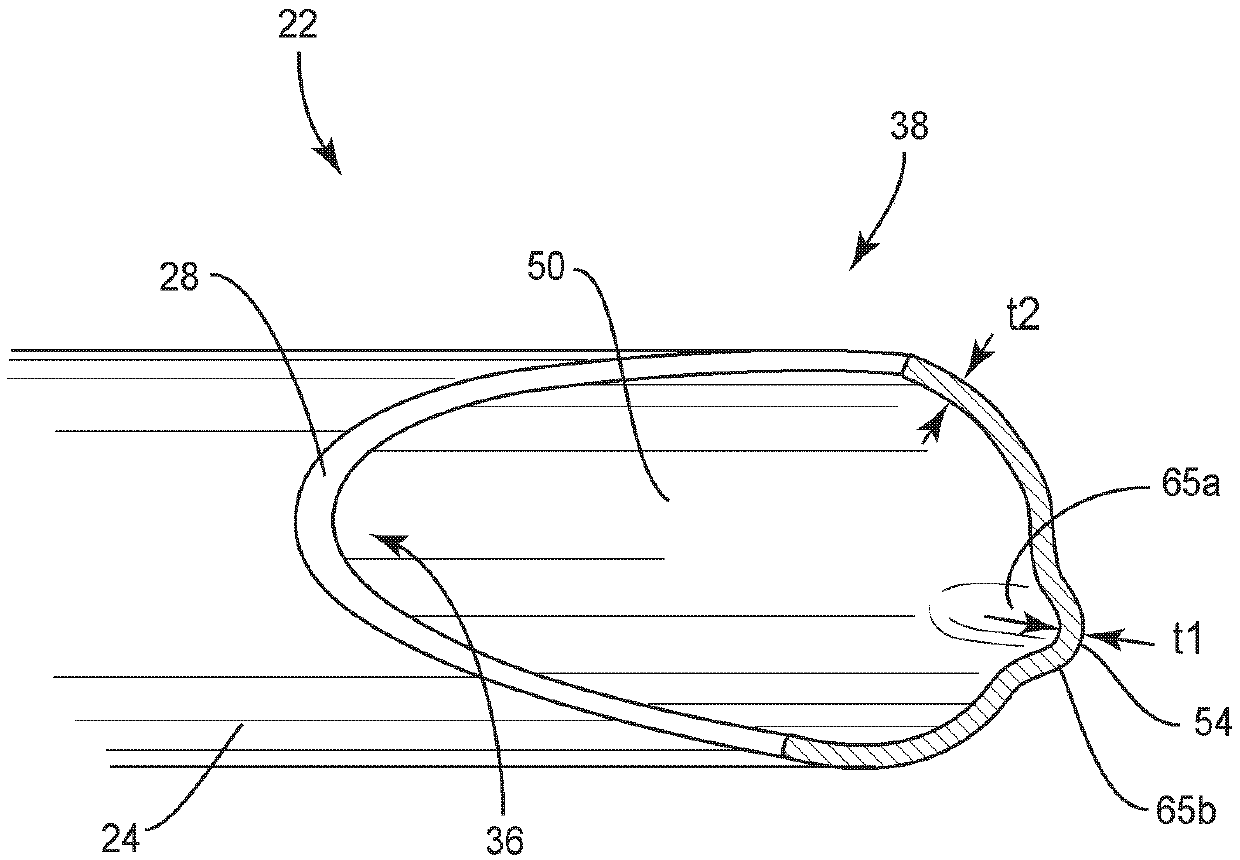 Vertebral body access cannula with enhanced bending stiffness