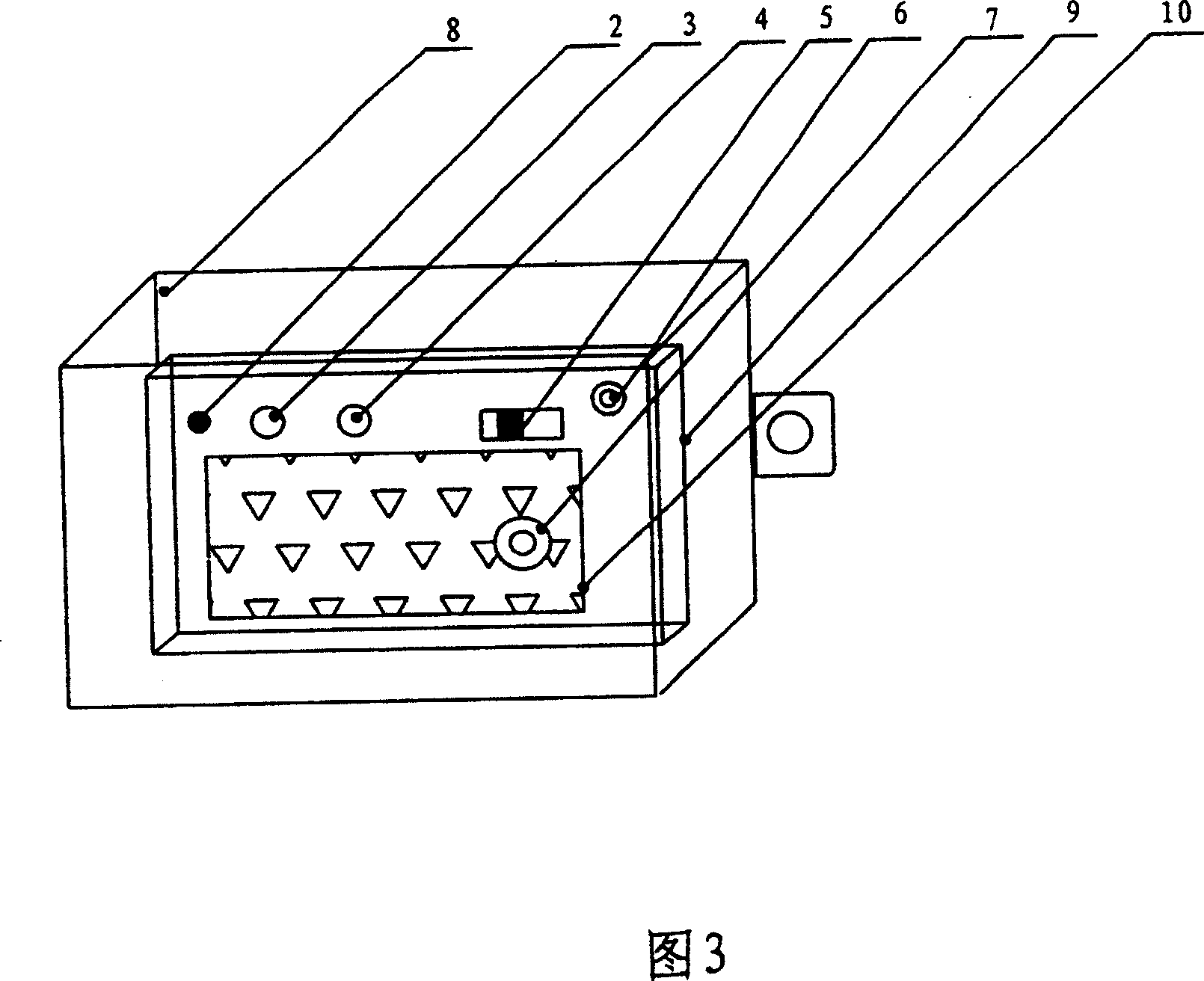 Motorcycle having a radio apparatus