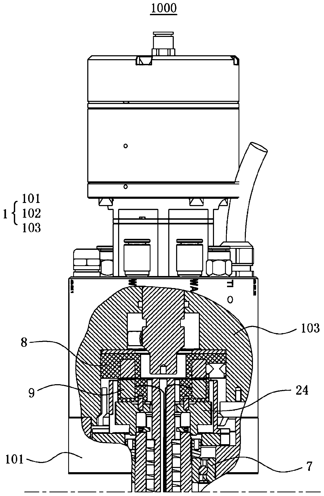 Ultrasonic spindle and ultrasonic machine tool comprising same