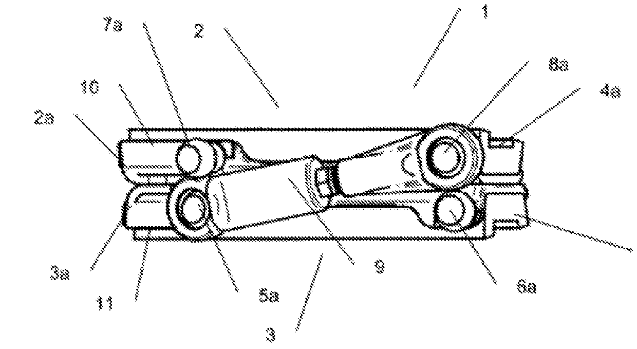 Two-part mandibular advancement splint