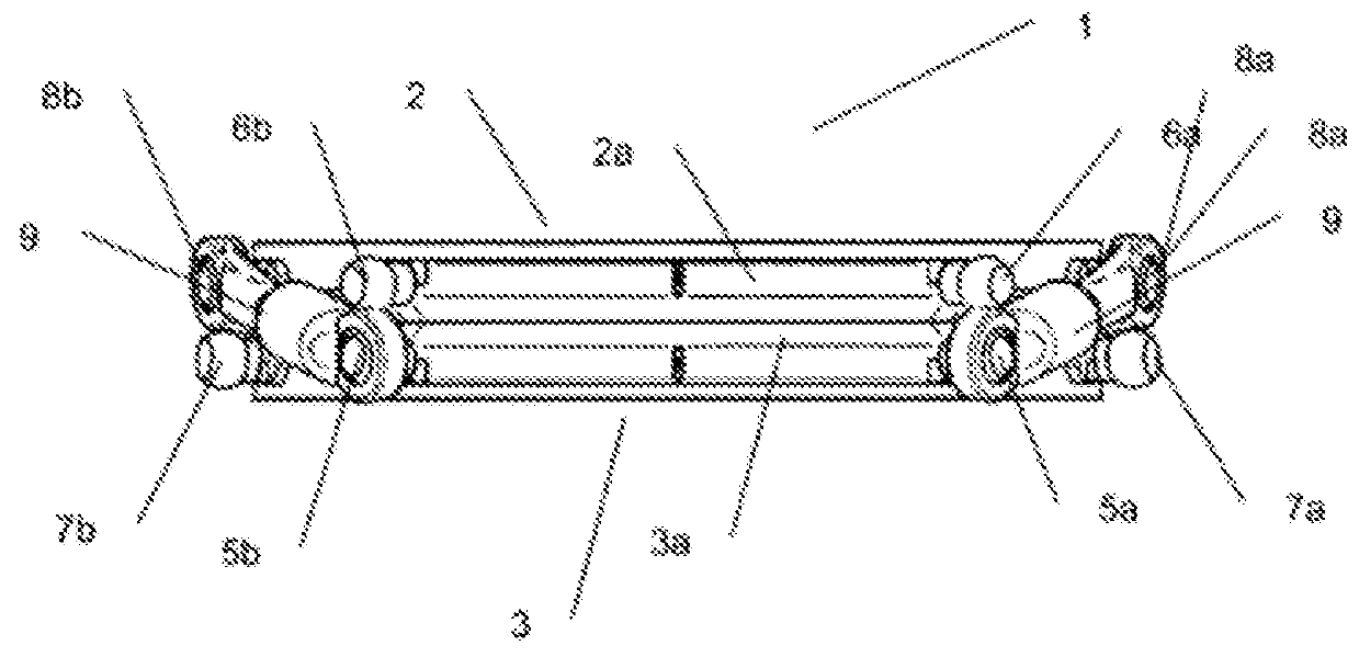 Two-part mandibular advancement splint