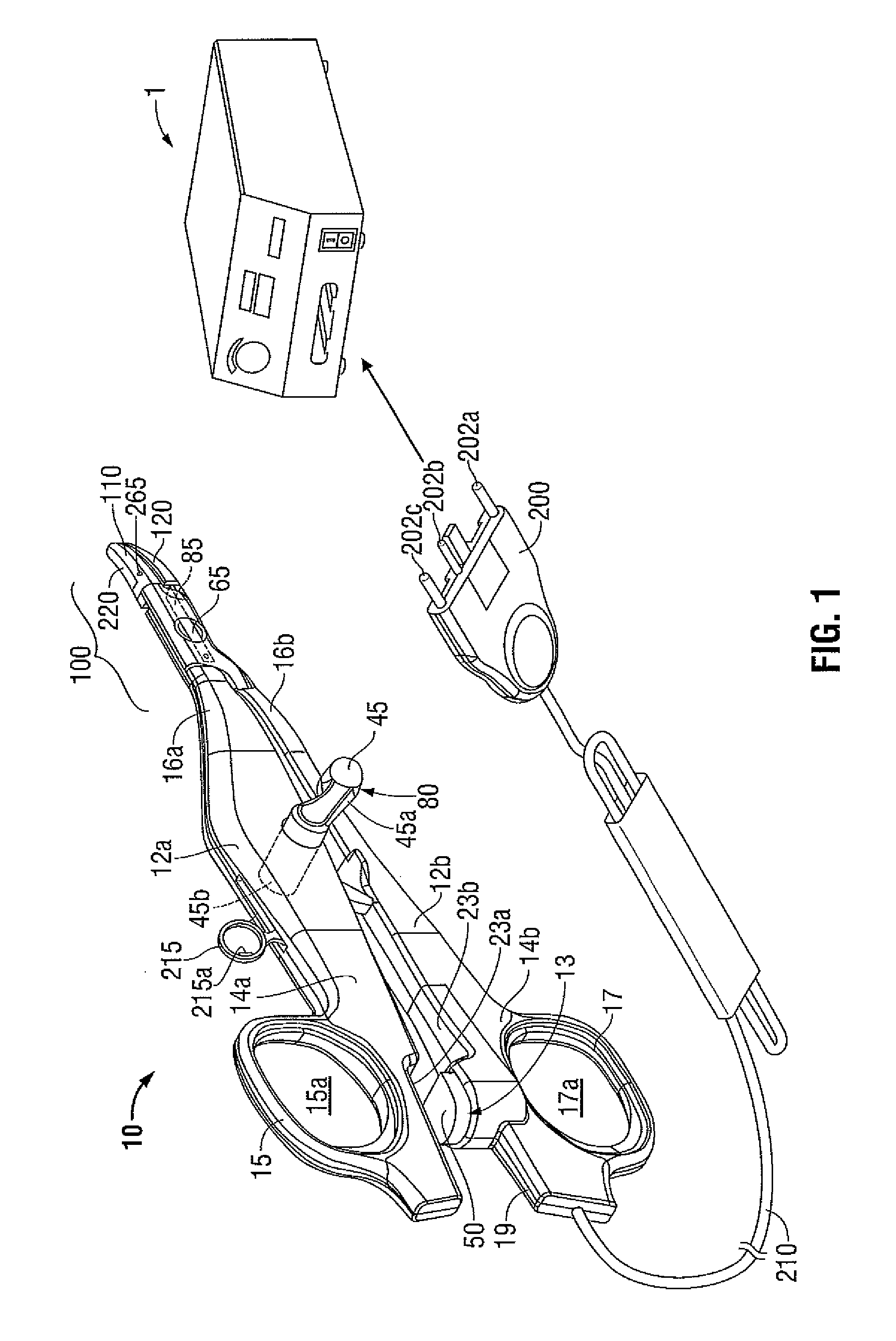 Dissection Scissors on Surgical Device