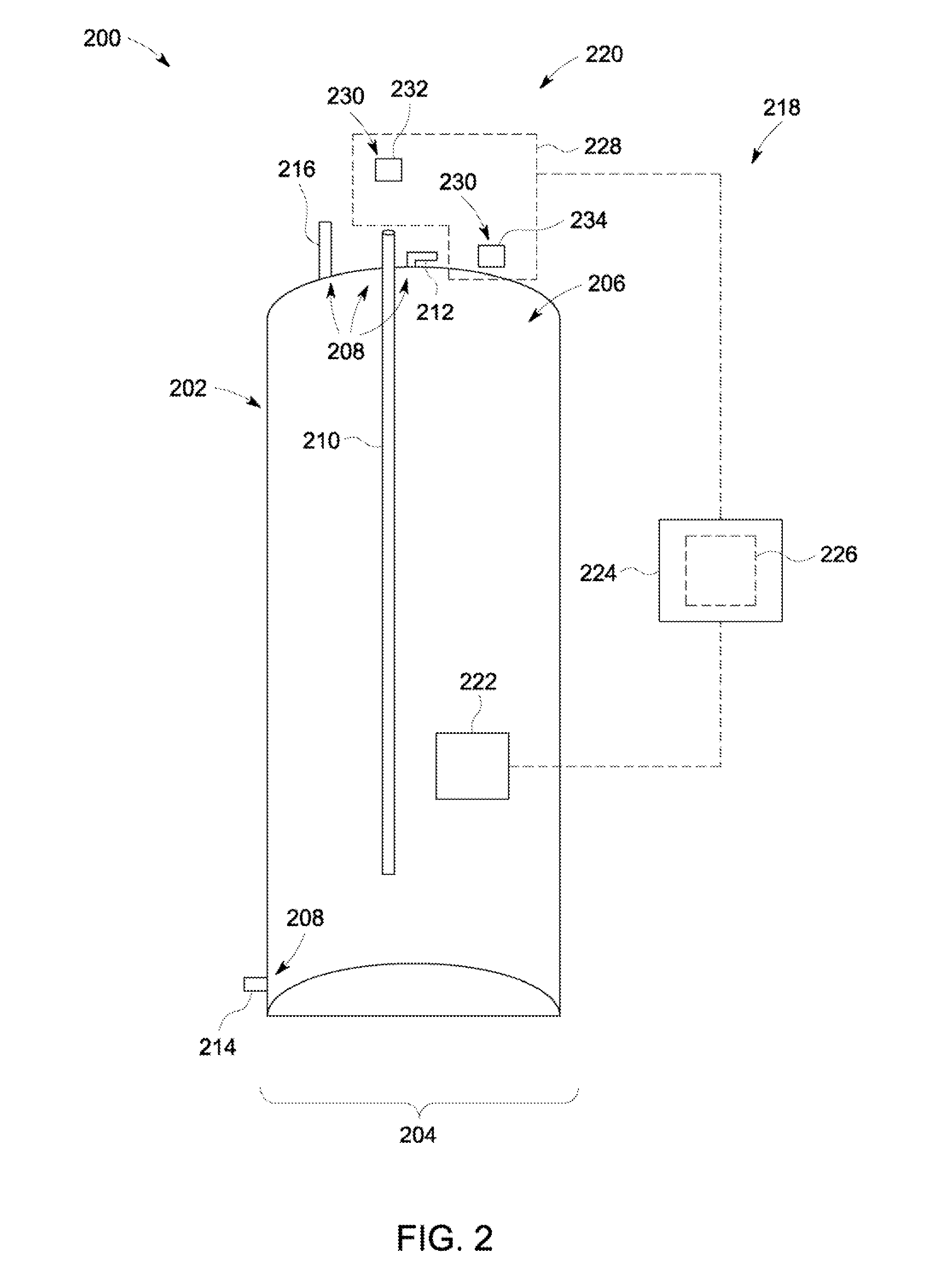 System and method for regulating temperature in a hot water heater
