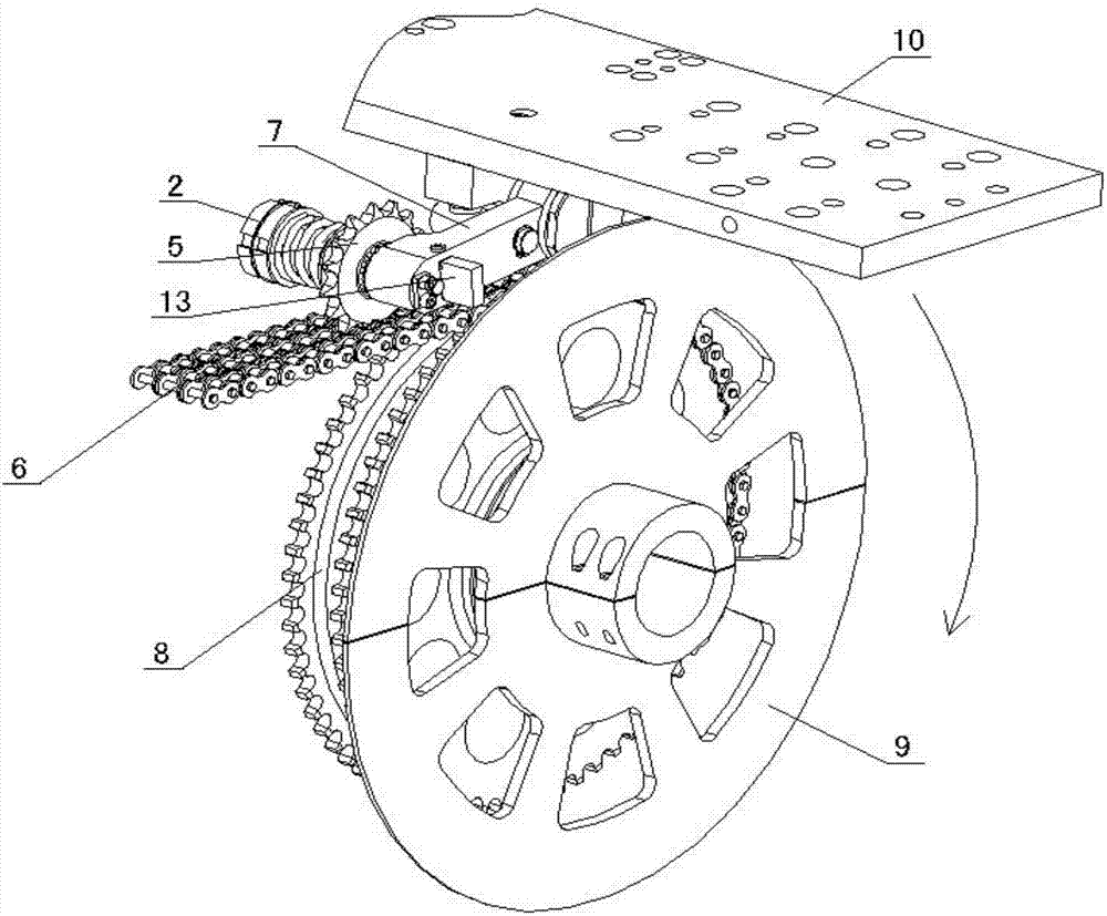 Engagement and disengagement overturning mechanism for accumulation conveyor