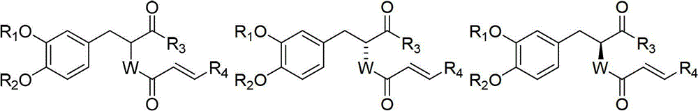 Rosmarinic acid derivative, its preparation method, and its application in preparation of antitubercular medicines