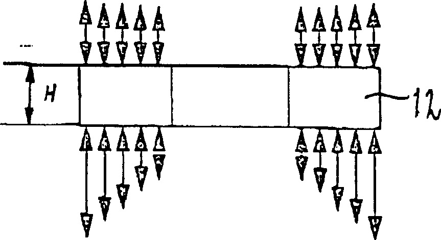 Driving device structure of supersonic seal device