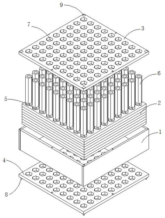 Chromium-zirconium corundum honeycomb heat accumulator