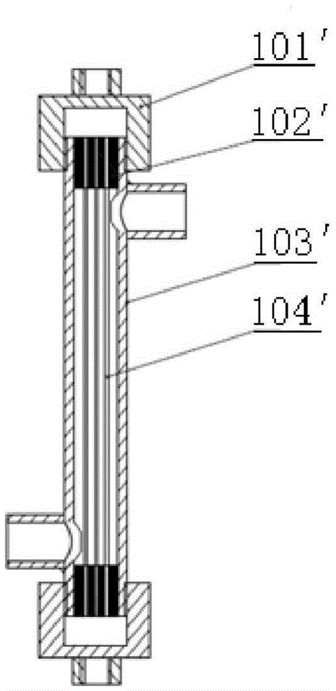 A device, system and method for testing membrane separation performance