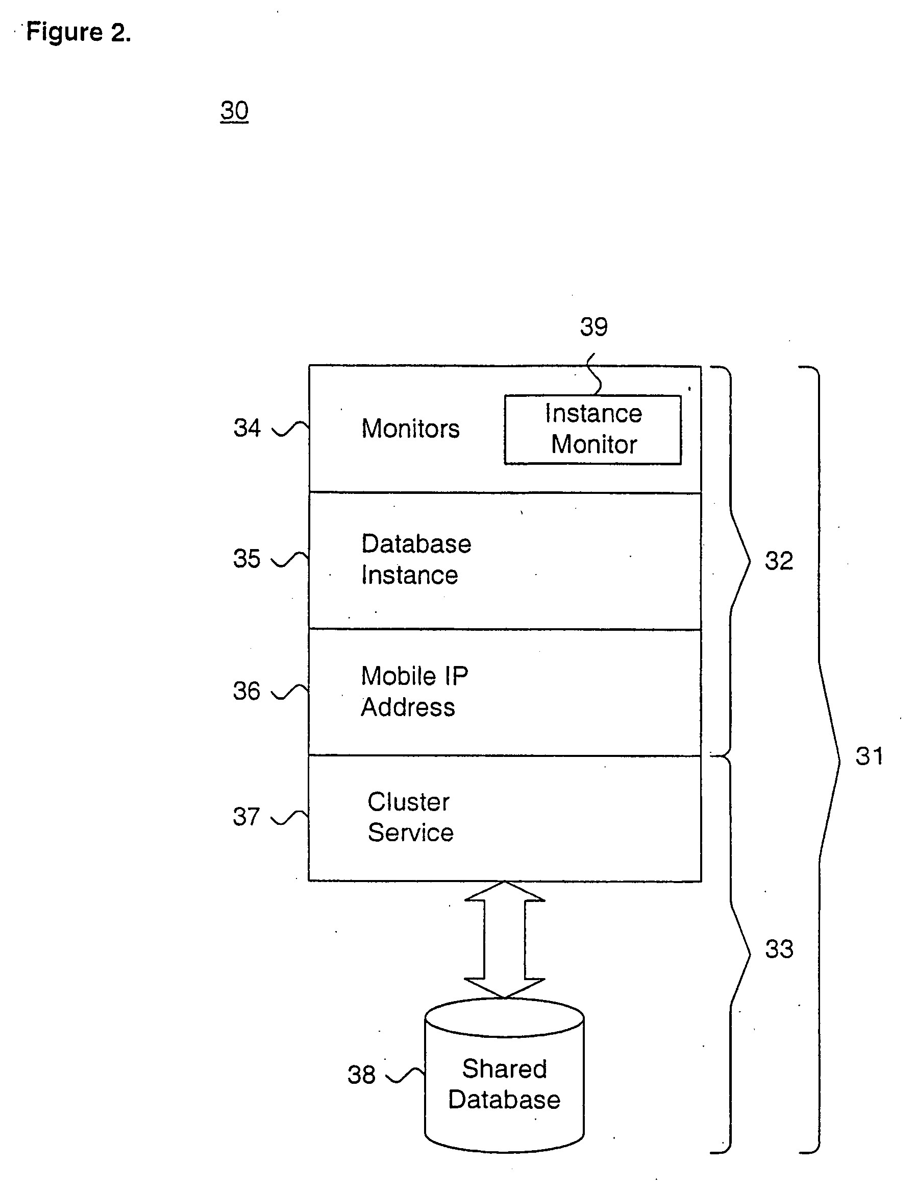 System and method for detecting termination of an application instance using locks