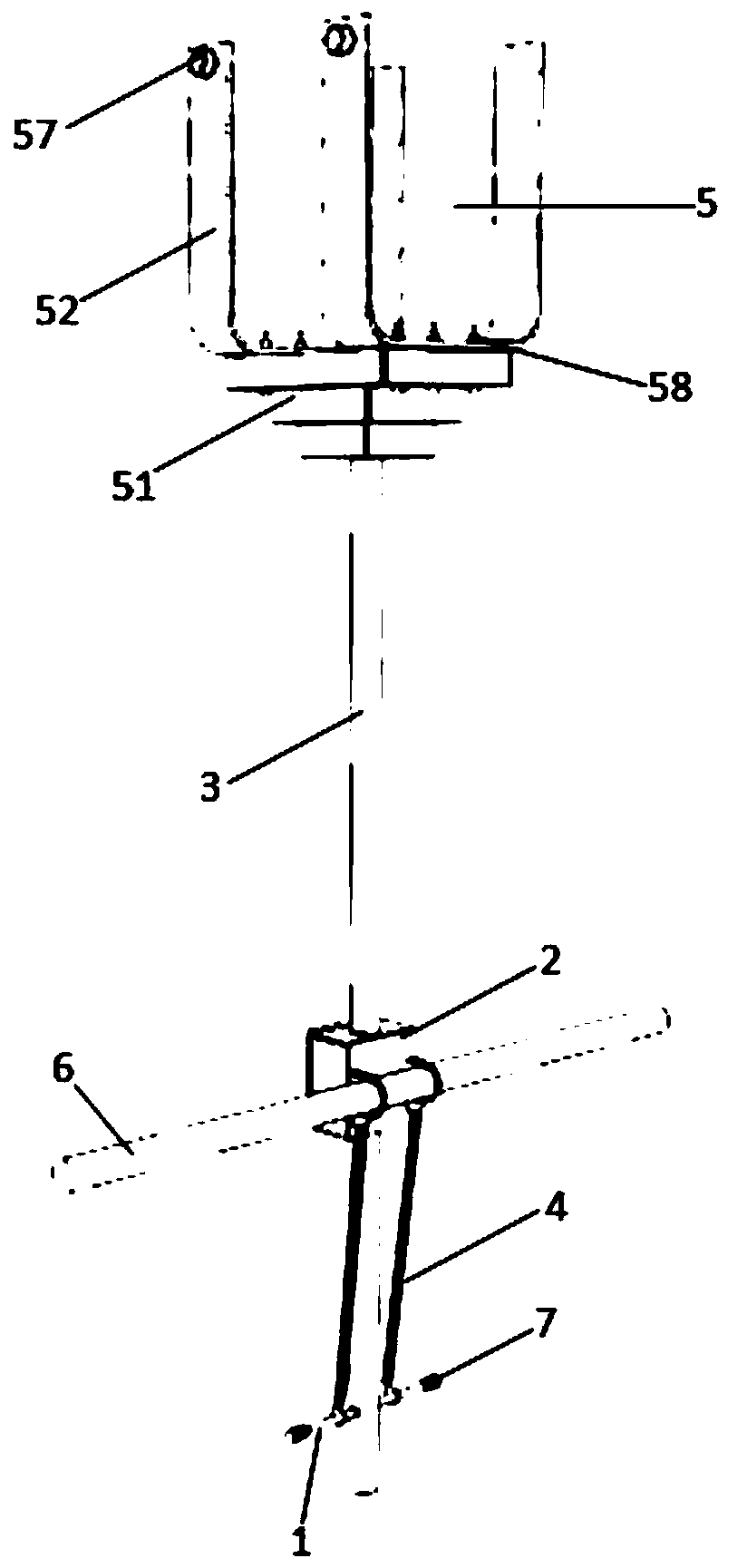 A telescopic support for detecting tunnel lining antenna by ground penetrating radar