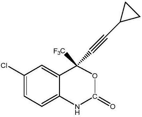 Efavirenz intermediate synthesizing method
