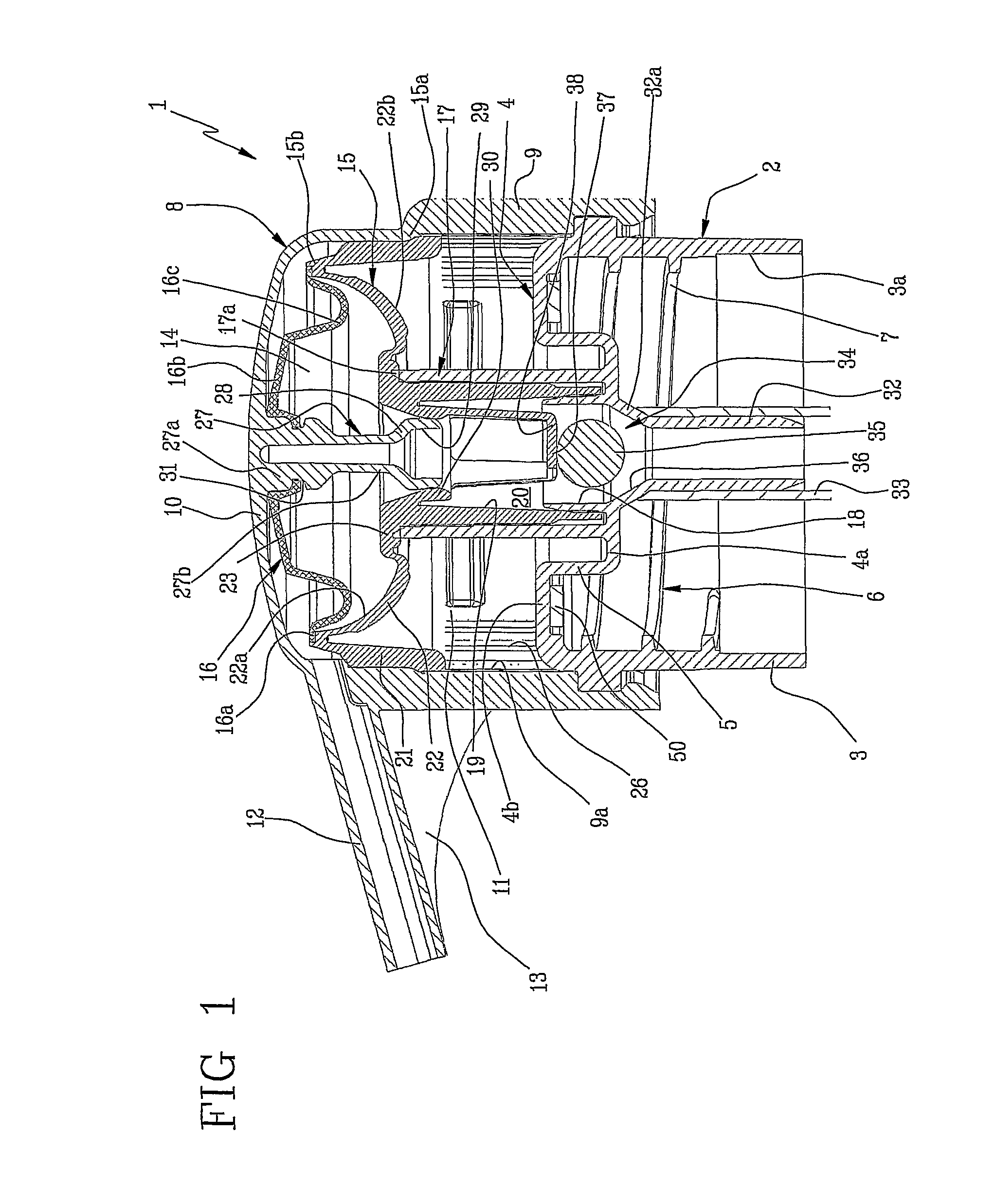 Dispenser of fluid products