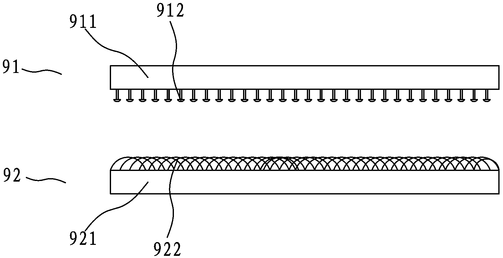 Buckling process for disposable absorbent article fixed patches