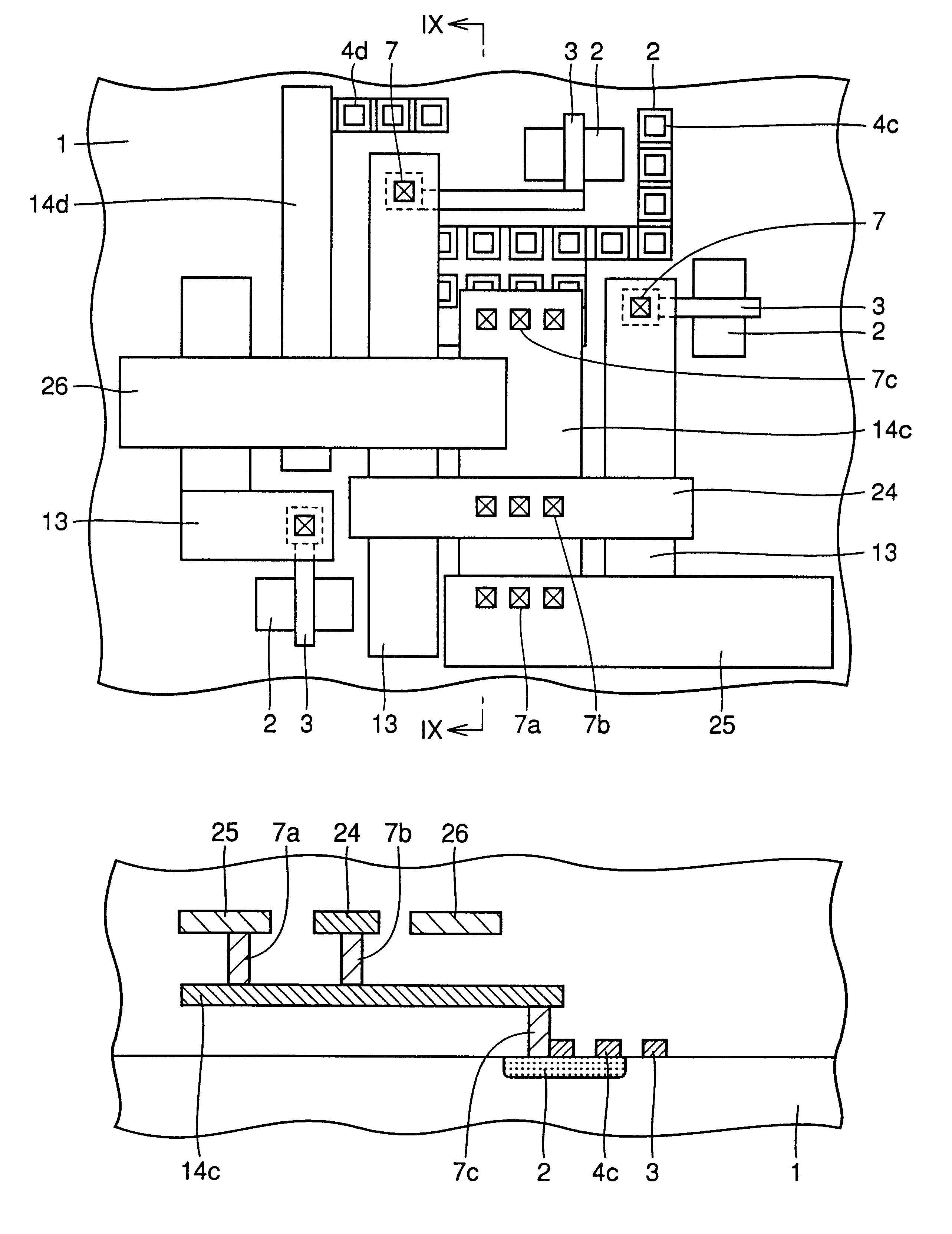 Semiconductor device, designing method and designing device thereof