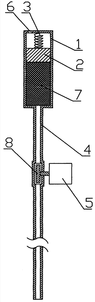 Automobile tire pressure monitoring alarm system and control method thereof