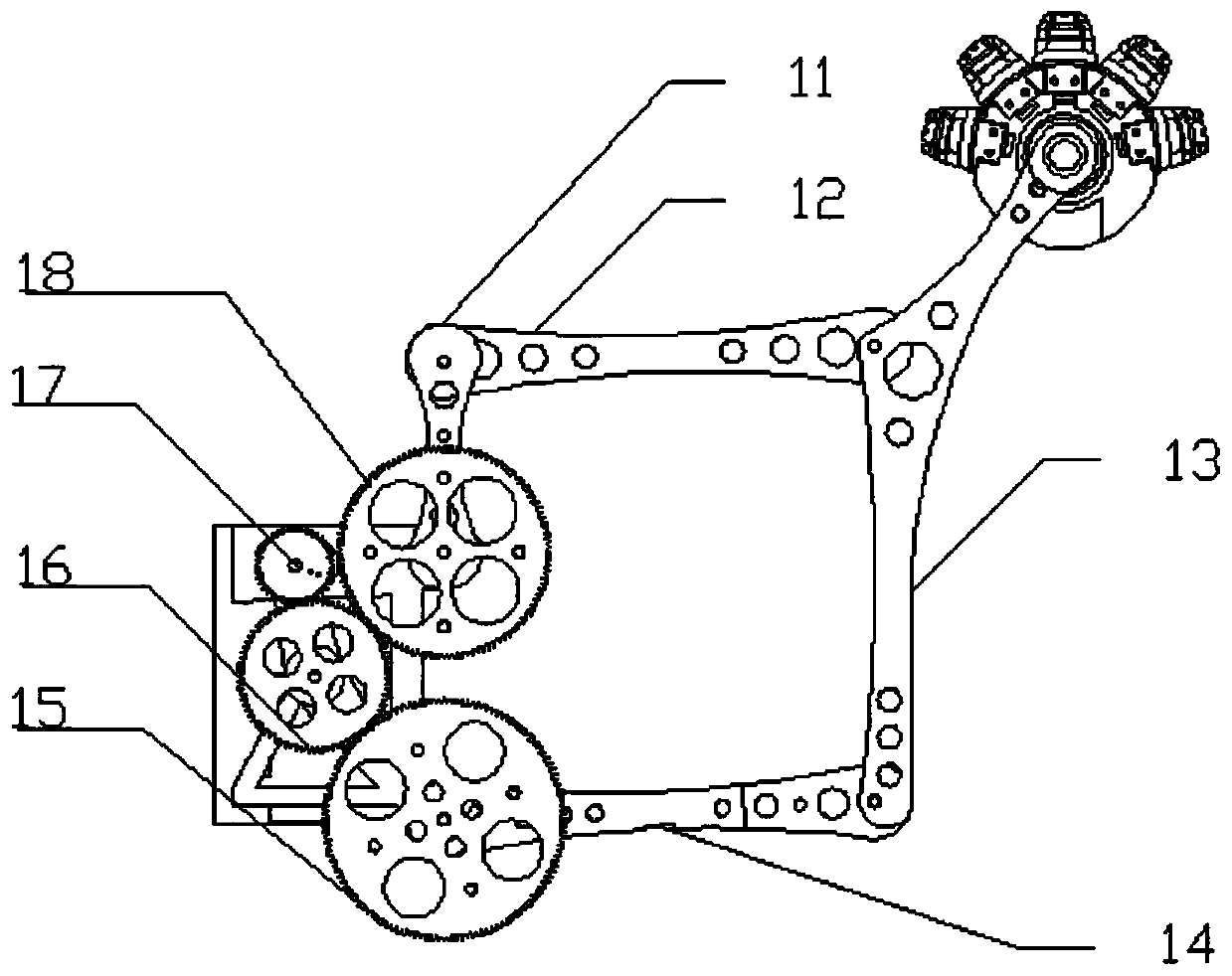 Biomimetic wall-climbing robot capable of adapting to multiple environments