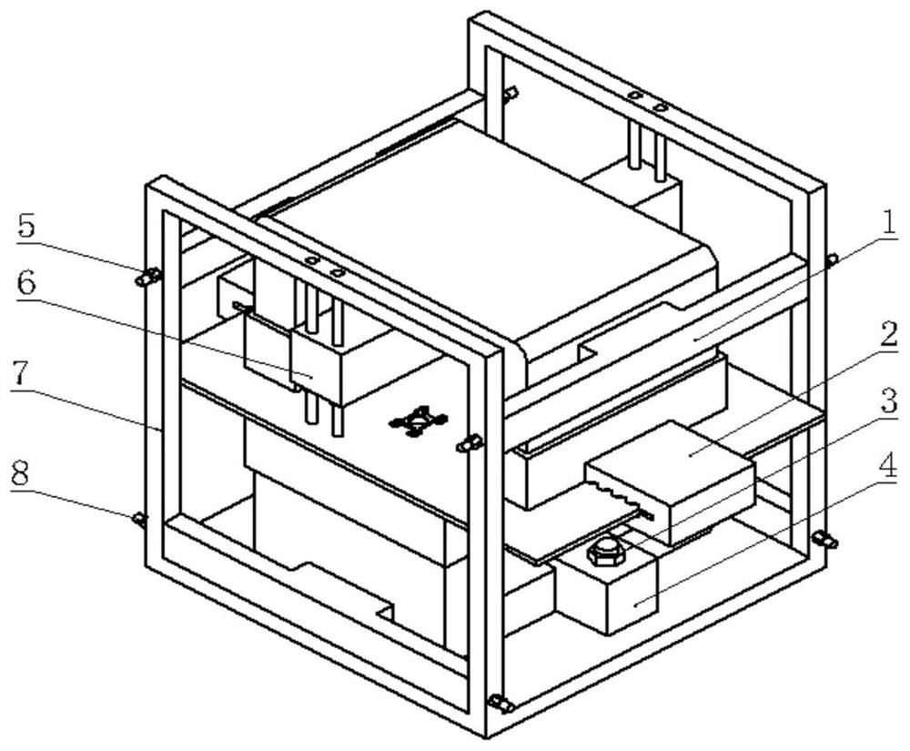 A nanocrystalline high-frequency magnetic characteristic detection device and measurement method under consideration of stress