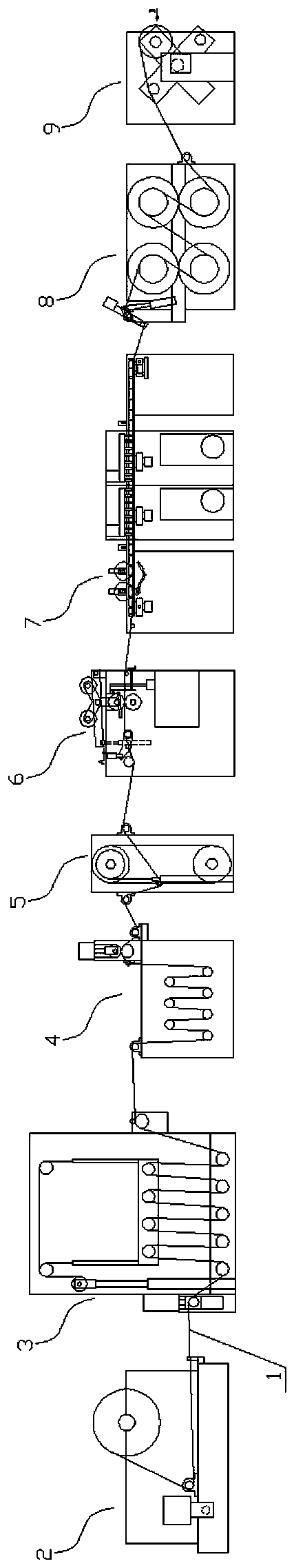Coating machine based on switchover among three coating rolls