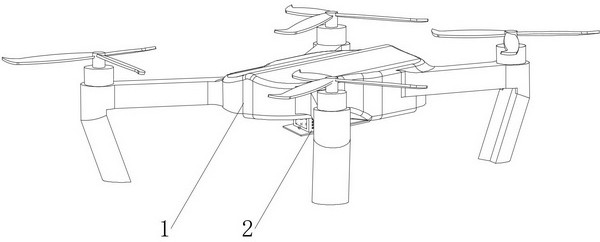 An image communication device for drones