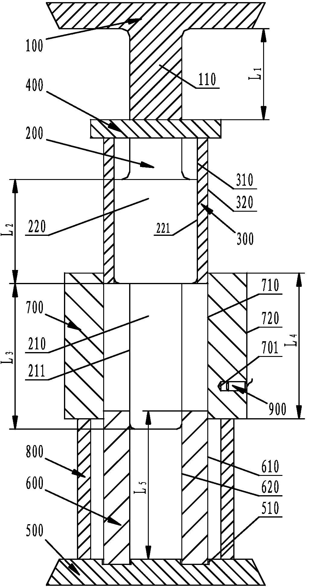 Forming method and die of anisotropic annular magnet