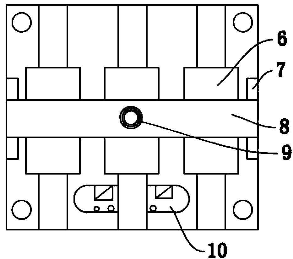 Automatic power-off switch having temperature sensing function