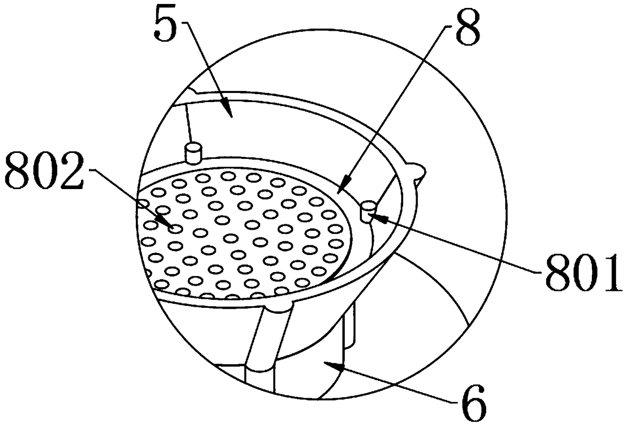 Rainwater collection and pretreatment device for pond aquaculture