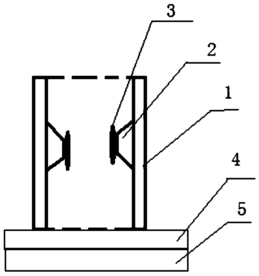 Straight-cylinder bottomless grid-type tobacco seedling raising device and method