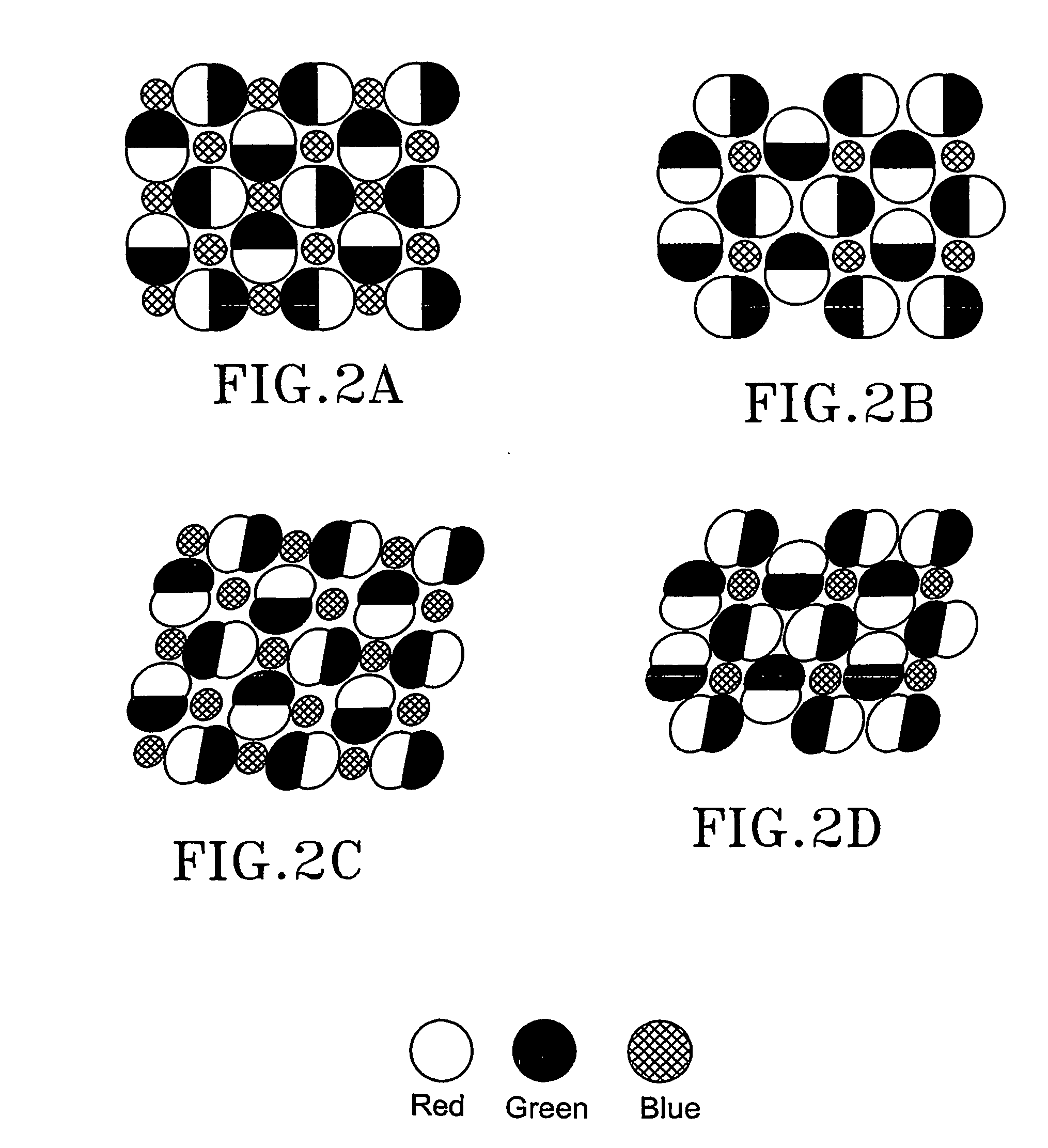Pixel patterns