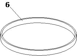 Working method of a processing device for annular metal parts