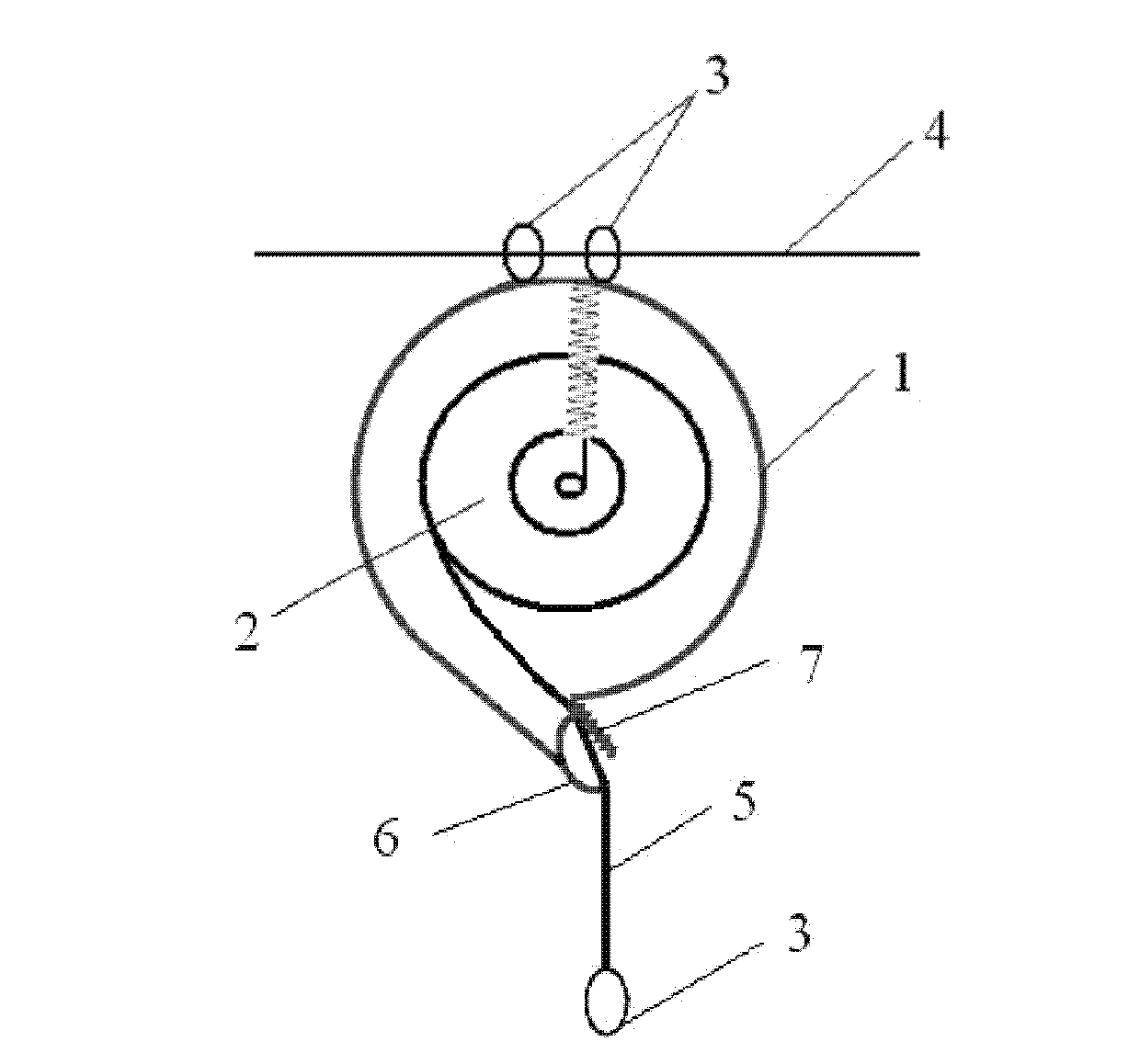 Vine suspending device