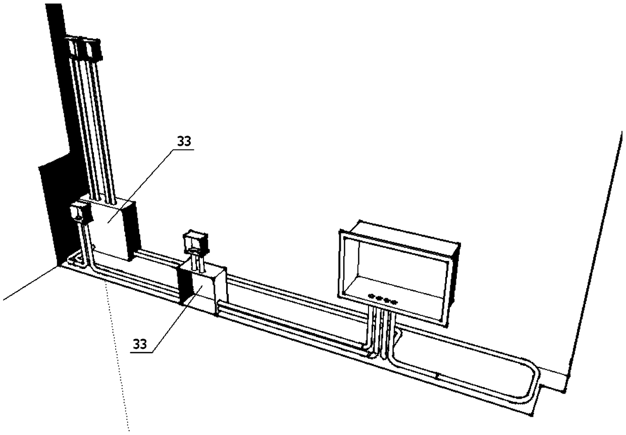 A ftth installation and maintenance training device