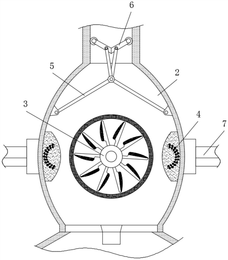 Air pressure stabilizing device capable of stably outputting nitrogen and saving energy