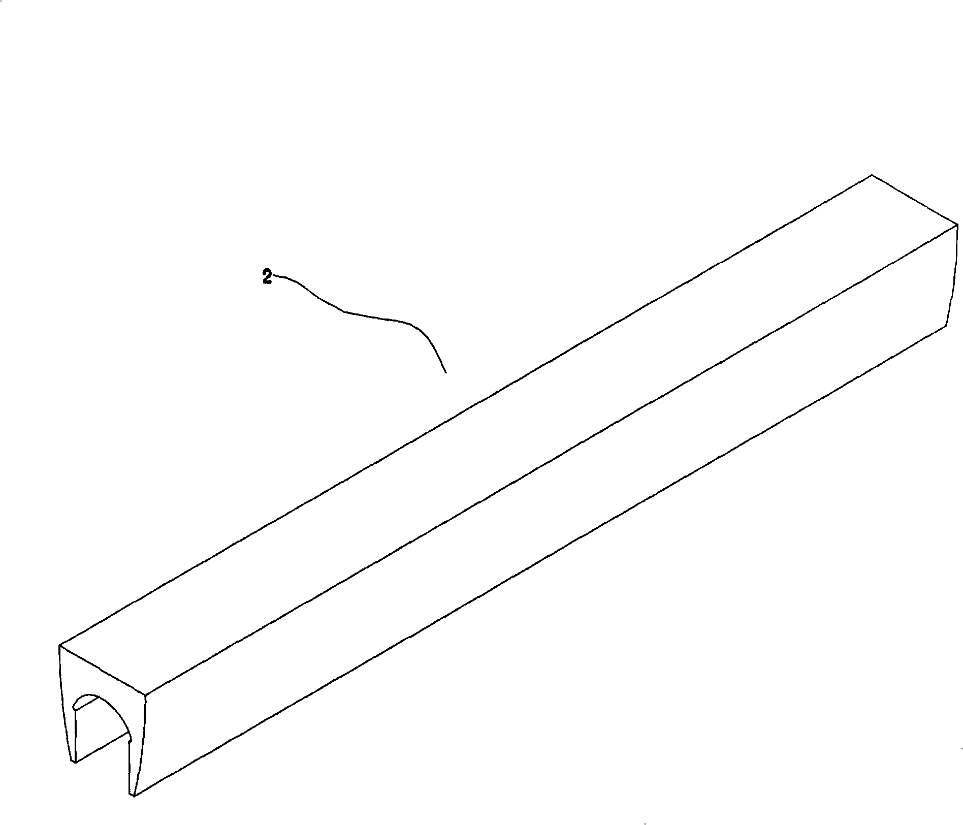 Manufacturing method of linear wheel frame