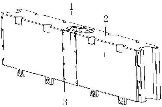 Novel house building wall structure