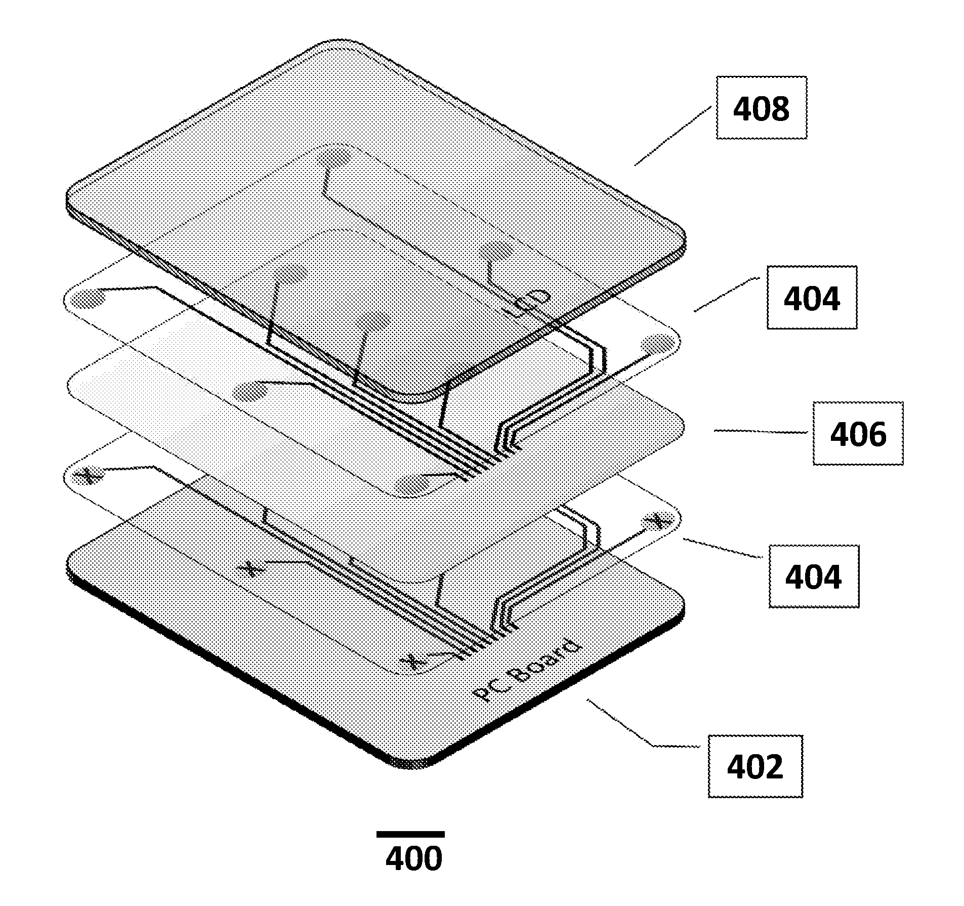 Floating plane touch input device and method