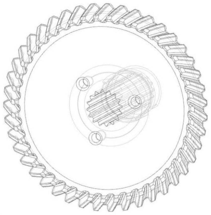Gear fatigue test piece and manufacturing method