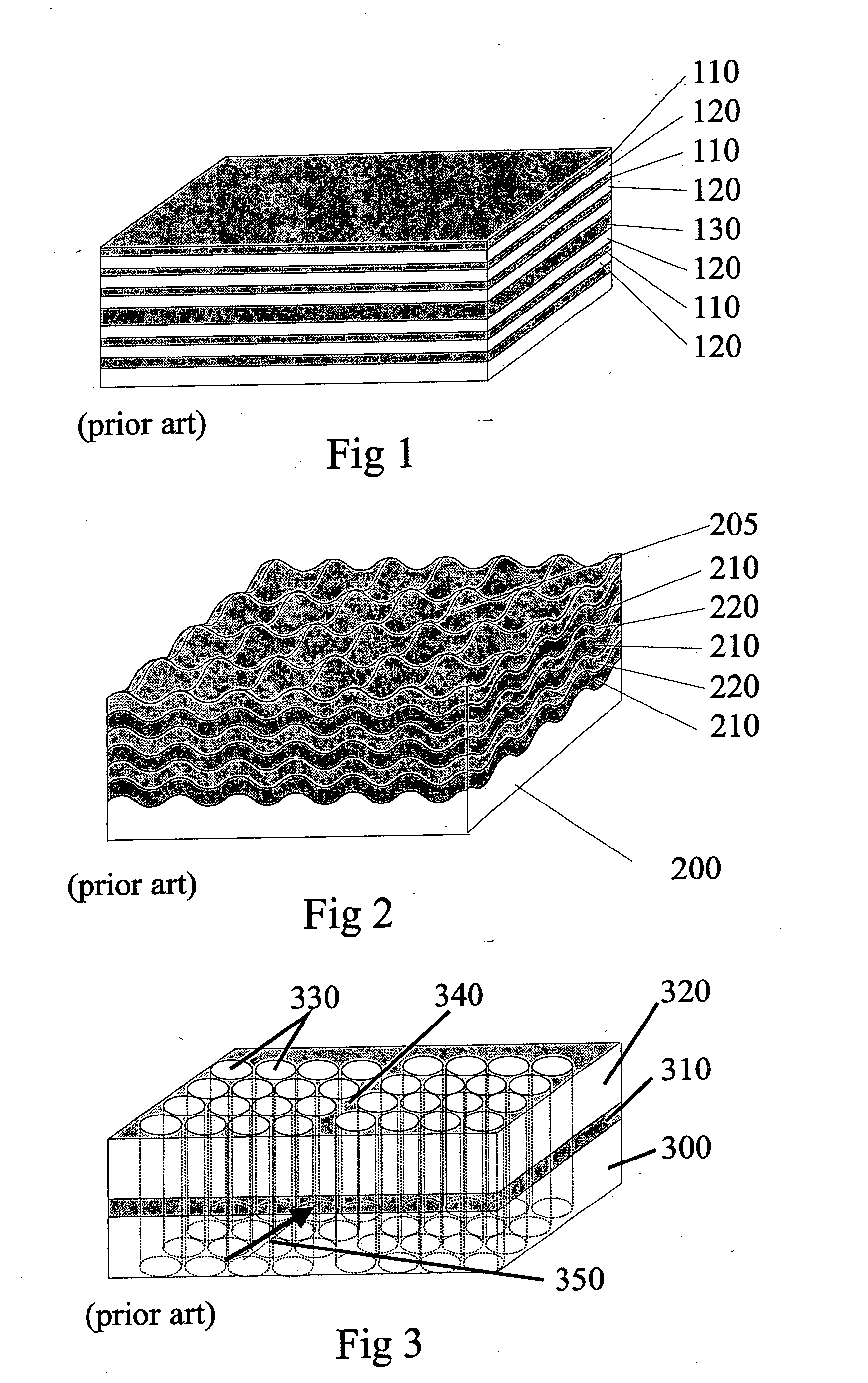 Intergrated photonic crystal structure and method of producing same