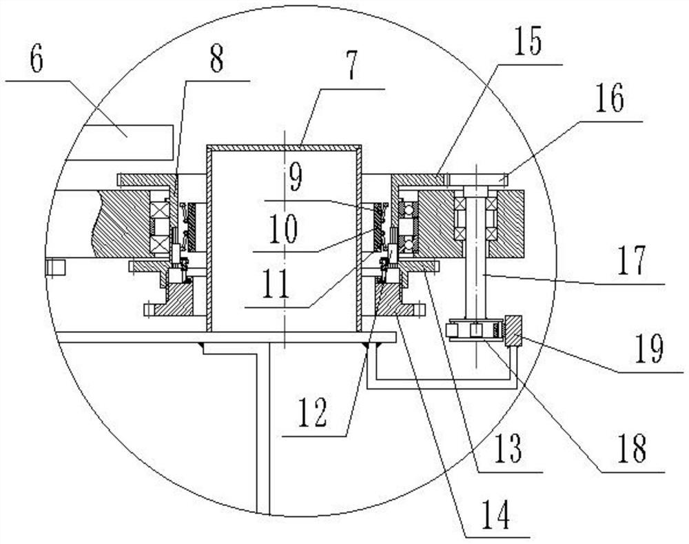 Small food tank bottom weld joint grinding machine