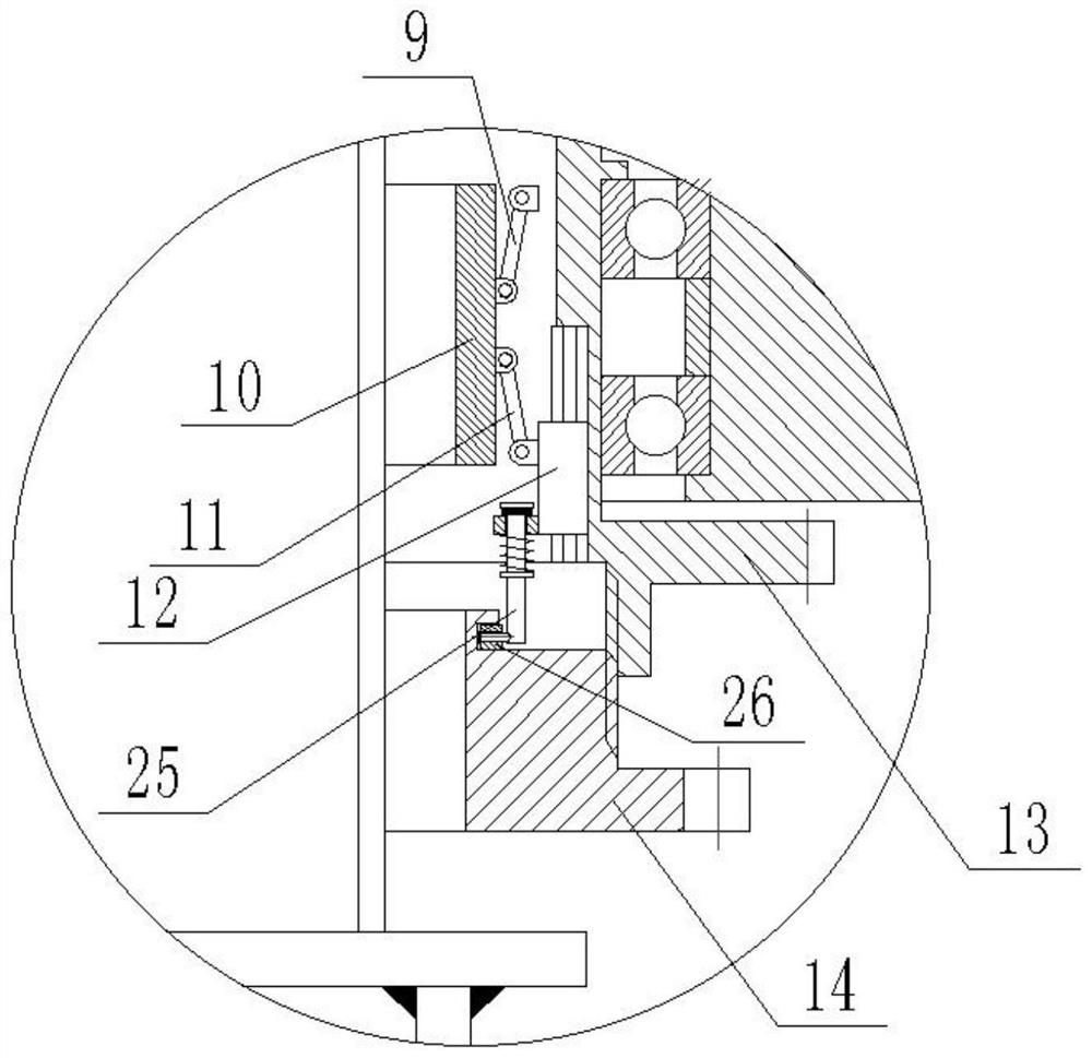 Small food tank bottom weld joint grinding machine