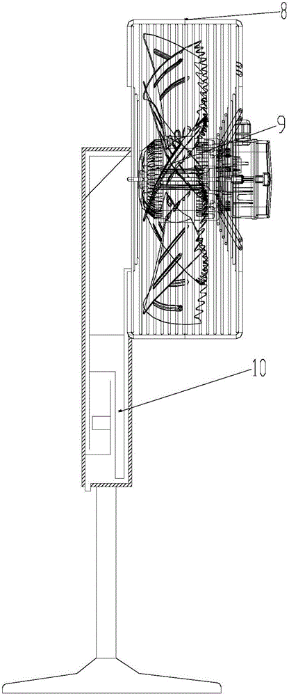 Water tank and water-cooling fan with same