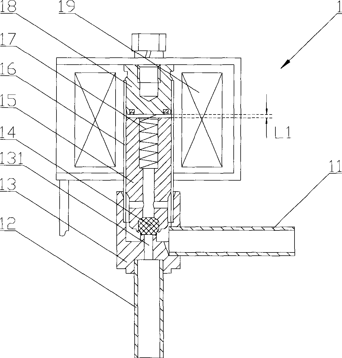 Electromagnetic valve